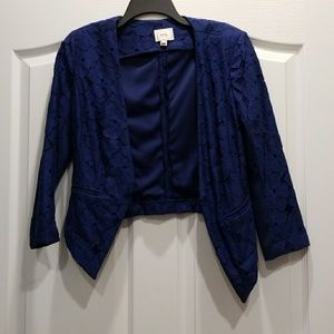 Navy blazer jacket
